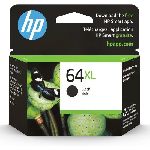 HP 64XL High-Yield Ink Cartridge - Black
