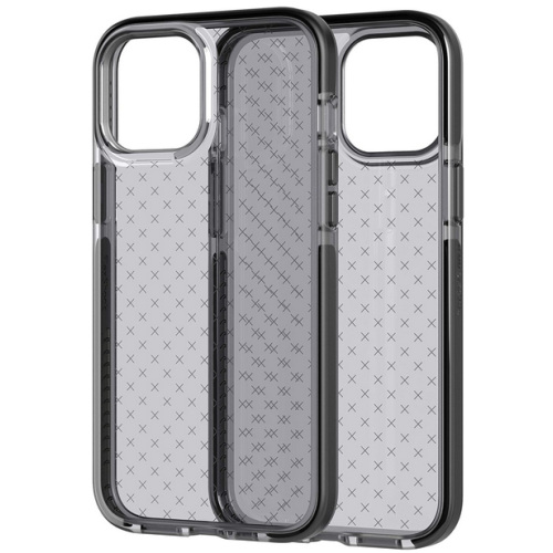 tech21 Evo Check Case for iPhone 12 Pro Max - Smokey Black