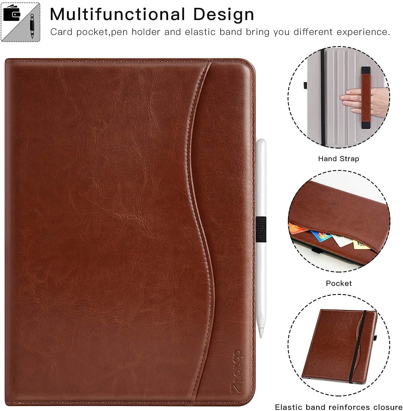 Ztotop Leather Case for iPad Pro 11-inch - Imagen 3