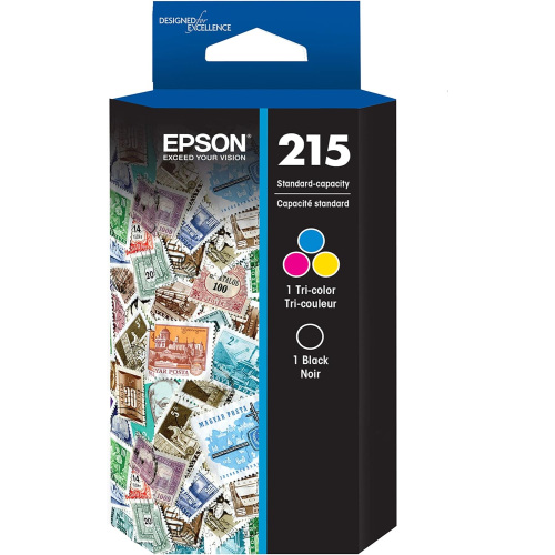 Epson 215 Ink Standard Capacity Black & Color Cartridge Combo Pack