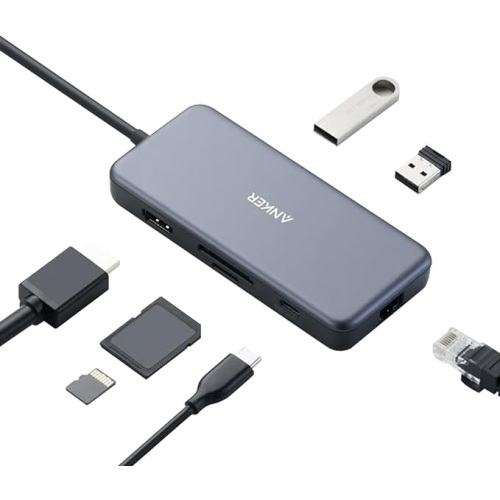 Anker USB C Hub, 341 USB-C Hub (7-in-1)