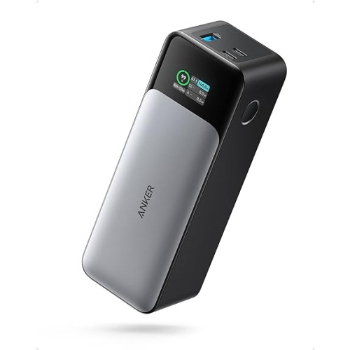 Anker 737 Power Bank (PowerCore 24K), cargador portátil de 3 puertos