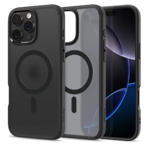 Spigen Ultra Hybrid MagFit Designed for iPhone 16 Pro Max Case - Frost Black