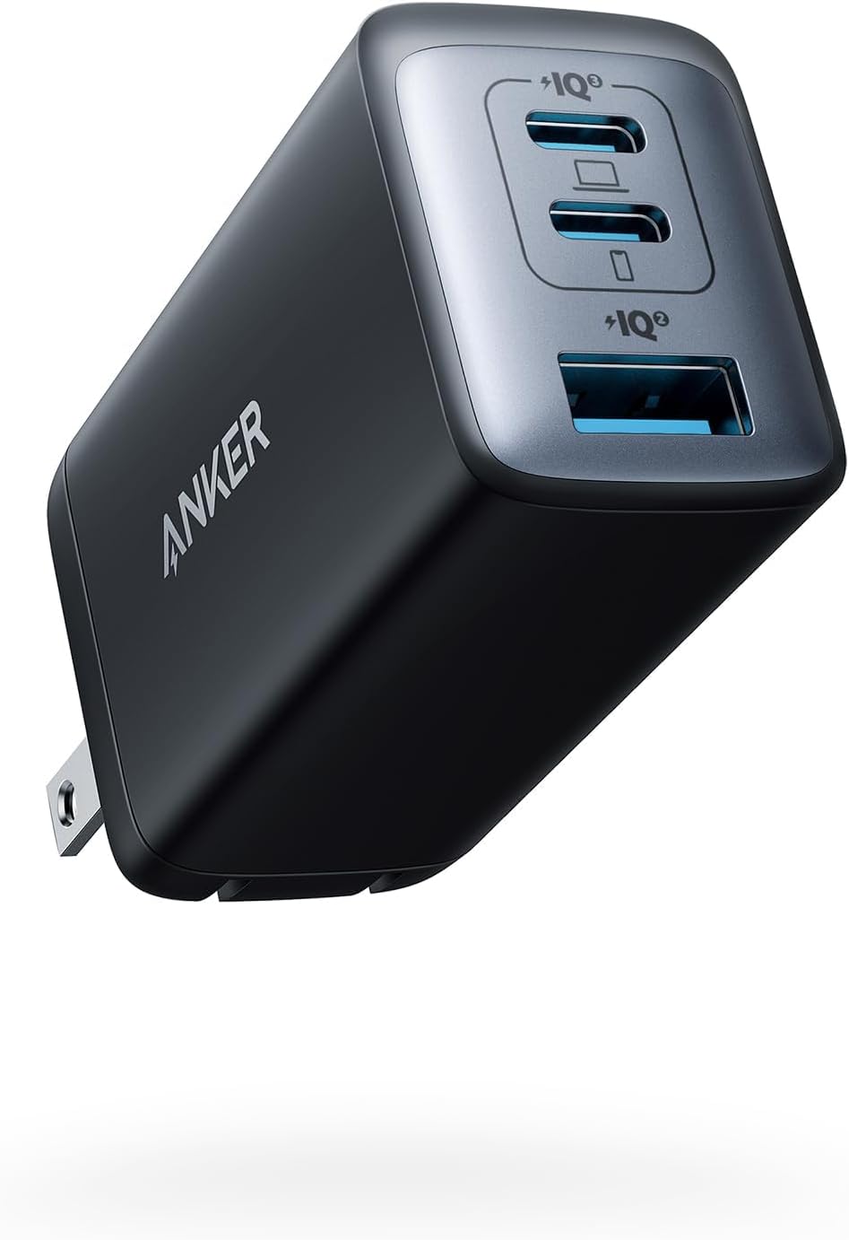 Anker USB C Charger (Nano 65W), PPS 3-Port Fast Compact Foldable