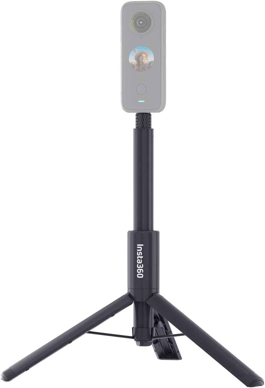 Insta360 41.3" 2-in-1 Invisible Selfie Stick and Tripod - Black - Imagen 2