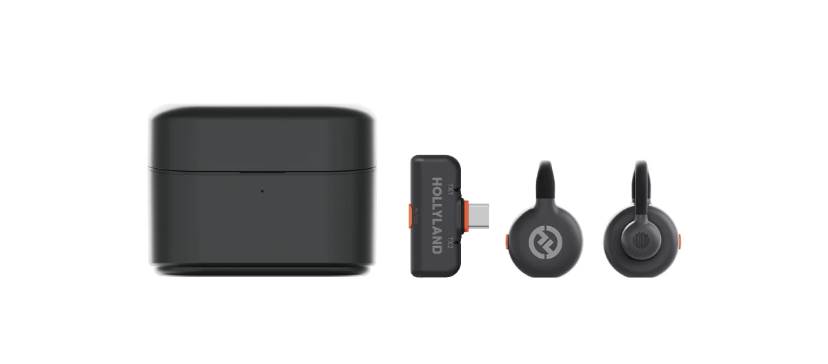 Hollyland Lark M2S Wireless Microphone with USB-C - Imagen 2