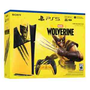 Sony PlayStation 5 Digital Edition – Marvel’s Wolverine Battle Limited Edition Bundle